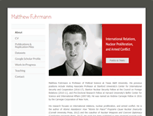 Tablet Screenshot of matthewfuhrmann.com